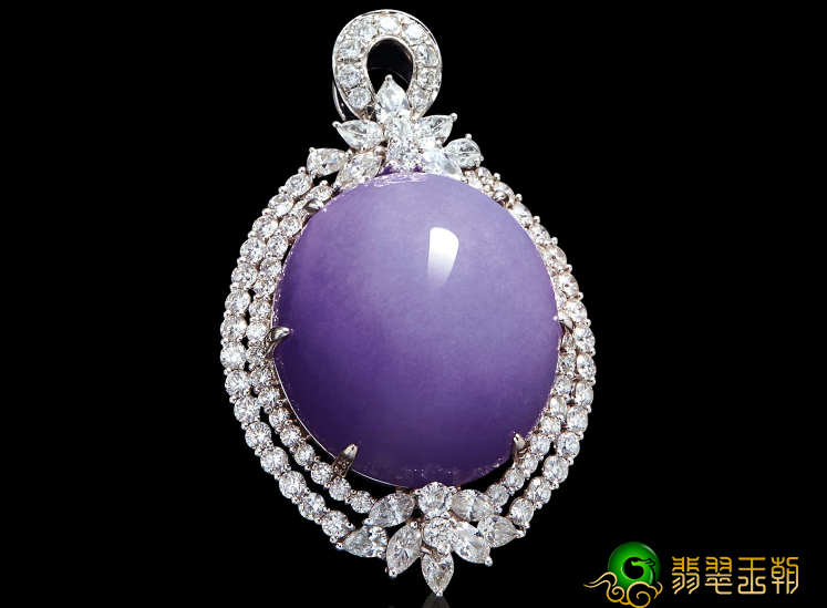 紫罗兰花翡翠的颜色有哪些归类？不一样的色调质量也会不一样   第2张