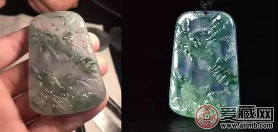 问题翡翠 堪比大整容的翡翠抛光   第2张