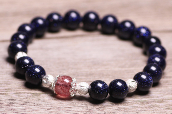 蓝草莓晶手链寓意  第2张