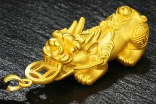 貔貅为什么不能买金的，可以买金貔貅能旺财  第4张