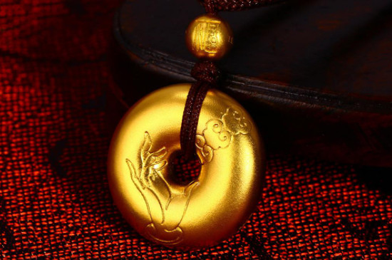 古法黄金八宝平安扣的寓意  第2张