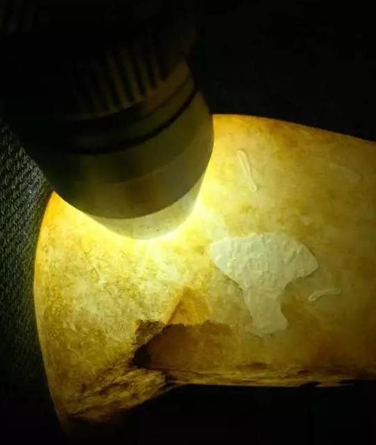 我是玉雕师，记录普通大马坎翡翠原石蜕变成《鹏程万里》过程  第2张