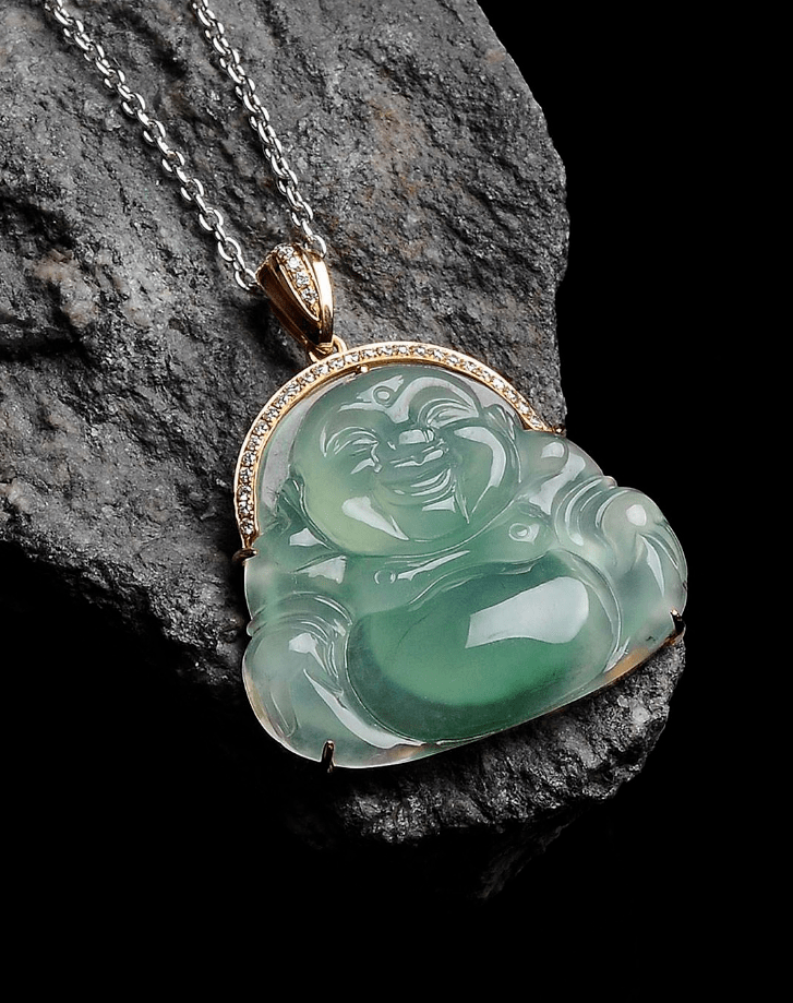 翡翠观音与弥勒佛的传说，为什么翡翠挂件多以此为题材  第3张