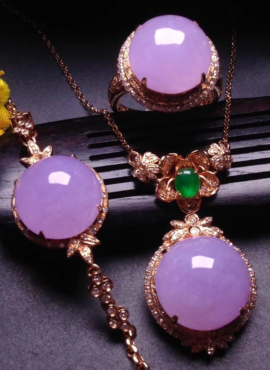 紫罗兰色翡翠玉石如何正确辨别？  第3张